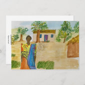 "Kyeeya Woman" Notecard Notitiekaartje (Voorkant / Achterkant)