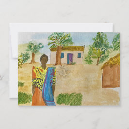 "Kyeeya Woman" Notitiekaart Notitiekaartje