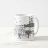 Kyiv Illustratin Mug Koffiemok (Voorkant rechts)