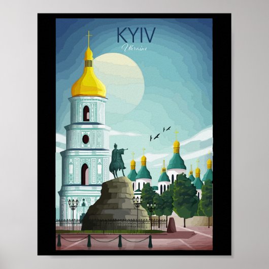 Kyiv Kiev Oekraïne  Poster (Voorkant)