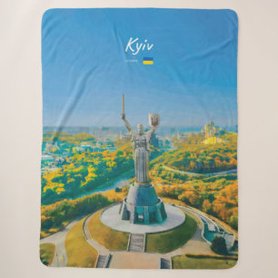 Kyiv, Oekraïne - Moeder Oekraïne Monument Sherpa Deken