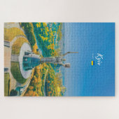 Kyiv, Oekraïne - Monument Moeder Oekraïne Legpuzzel (Horizontaal)