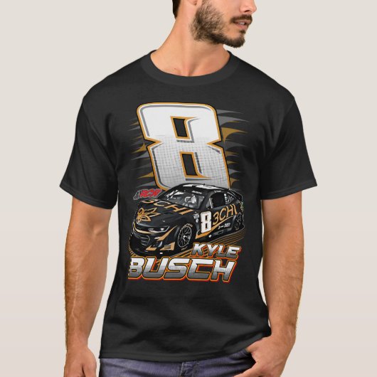 Kyle Busch 8 Rcr T-shirt (Voorkant)