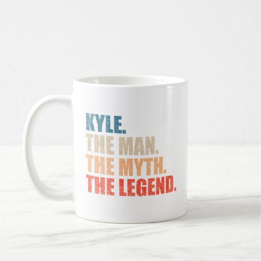 Kyle De Man De Mythe De Legende Koffiemok (Links)
