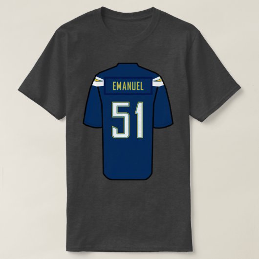 Kyle Emanuel Jersey T-shirt (Design voorkant)
