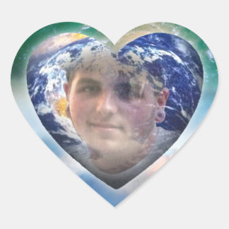 Kyle in hart sticker