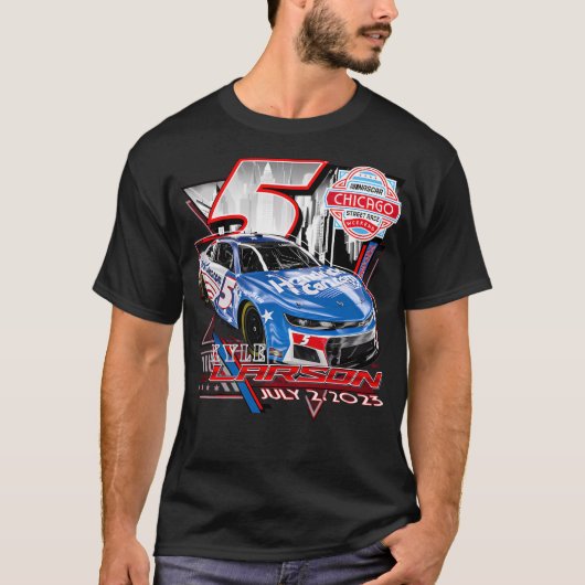 Kyle Larson Grant Park T-shirt (Voorkant)