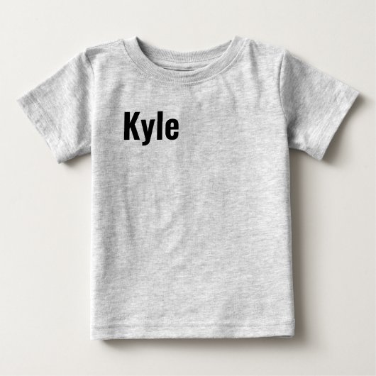 Kyle Mannen naam, (Voorkant)