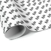 Kyle Mannen naam, Cadeaupapier (Rol Hoek)