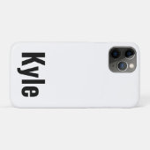 Kyle Mannen naam, Case-Mate iPhone Case (Achterkant (horizontaal))