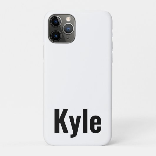 Kyle Mannen naam, Case-Mate iPhone Case (Achterkant)