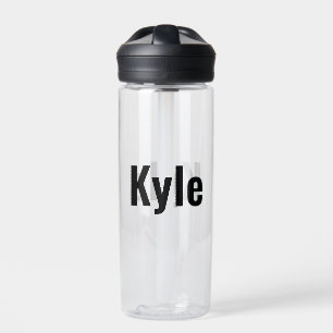 Kyle Mannen naam, Waterfles