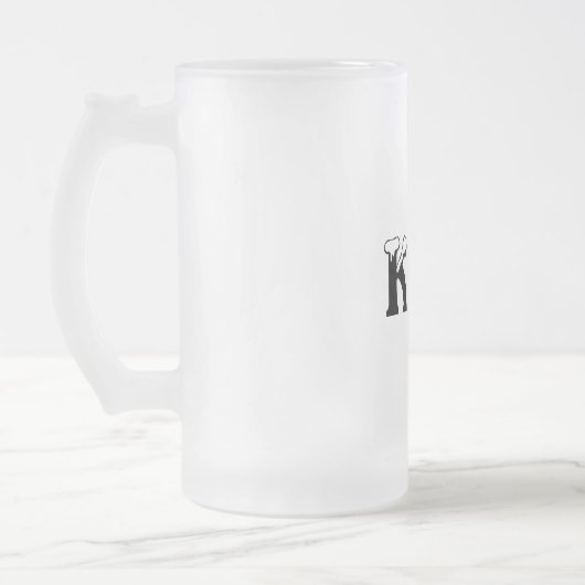 Kyle-Name Style-Frosted Mok (Links)