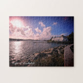 Kyle of Lochalsh in Schotland die naar Skye kijkt Legpuzzel (Horizontaal)