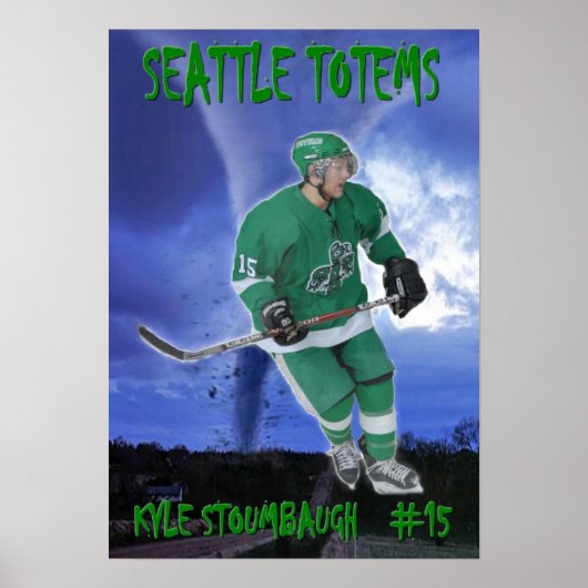 Kyle Stoumbaugh - Seattle Totems Poster (Voorkant)