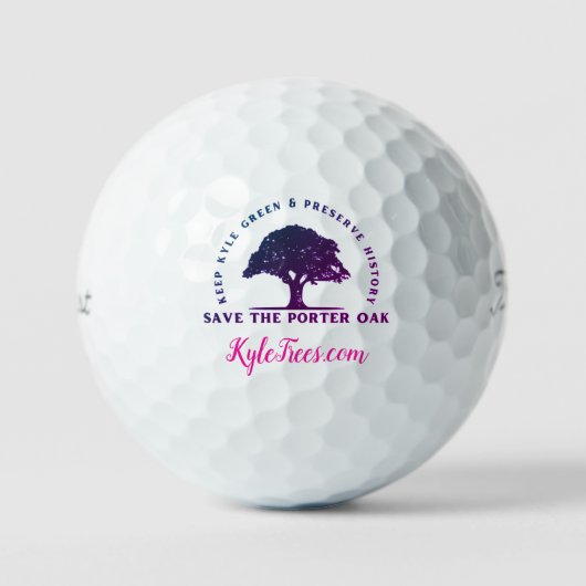 Kyle Trees Golfbal Golfballen (Voorkant)