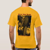 Kyle Van Band's debuut T-shirt (Achterkant)