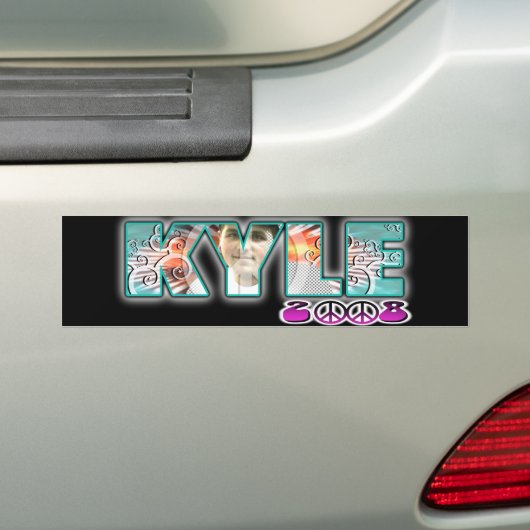 KYLE WILDSTYLE BUMPERSTICKER (Op auto)