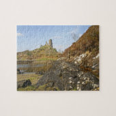 Kyleakin, Schotland. De oude ruïnes van Legpuzzel (Horizontaal)