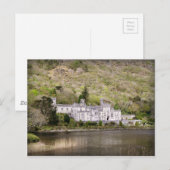 Kylemore Abbey Castle in Ierland Briefkaart (Voorkant / Achterkant)
