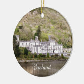 Kylemore Abbey Castle in Ierland Keramisch Ornament (Links)