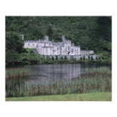 Kylemore Abbey, Connemara, County Galway, Foto Afdruk (Voorkant)