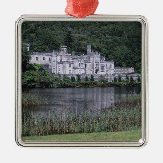 Kylemore Abbey, Connemara, County Galway, Metalen Ornament (Voorkant)