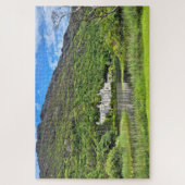 Kylemore Abbey, Connemara, Galway, Ierland Legpuzzel (Verticaal)