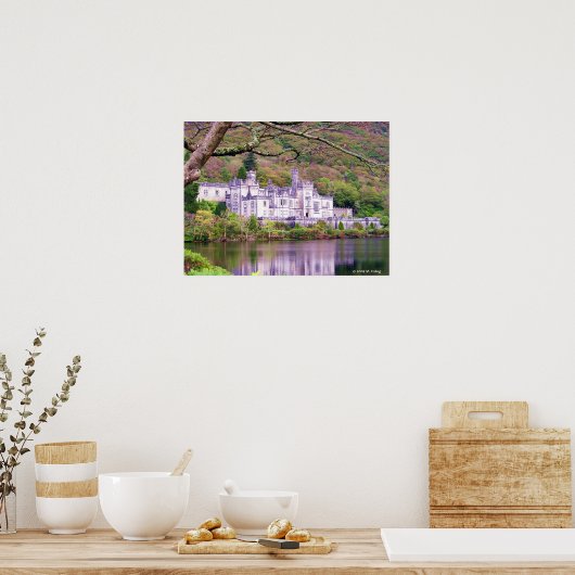 Kylemore Abbey Connemara Print (Keuken)