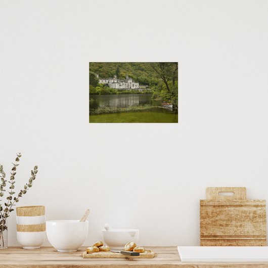 Kylemore Abbey, County Galway, Ierland, Poster (Keuken)