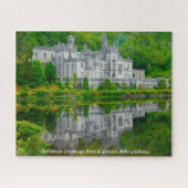 Kylemore Abbey Galway Ierland Jigzaag Puzzle Legpuzzel (Horizontaal)