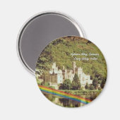 Kylemore Abbey Ierland - Design #2 Magneet (Voorkant / Achterkant)