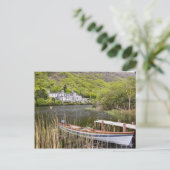 Kylemore Abbey, Ierland. Kylemore Abbey Briefkaart (Staand voorkant)