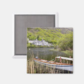 Kylemore Abbey, Ierland. Kylemore Abbey is Magneet (Voorkant / Achterkant)