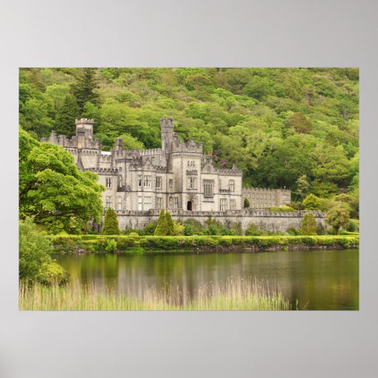 Kylemore Abbey, Ierland Poster (Voorkant)