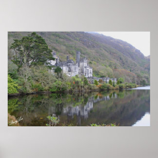 Kylemore Abbey, Ierland Poster