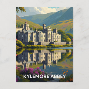 Kylemore Abbey Ierland Reizen Briefkaart