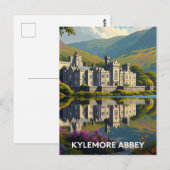 Kylemore Abbey Ierland Reizen Briefkaart (Voorkant / Achterkant)