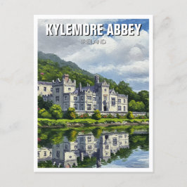 Kylemore Abbey Ierland Reizen Briefkaart