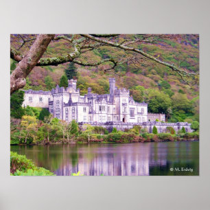 Kylemore Abbey Ireland Poster