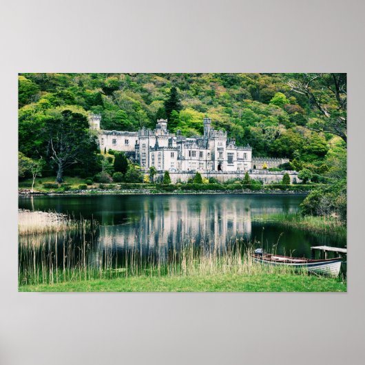 Kylemore Abbey Ireland Poster (Voorkant)