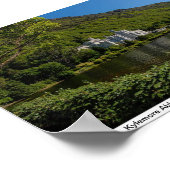 Kylemore-abdij, Connemara, Co. Galway Ierland Poster (Hoek)
