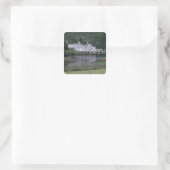 Kylemore-abdij, Connemara, County Galway, Vierkante Sticker (Tas)