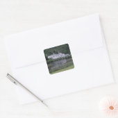Kylemore-abdij, Connemara, County Galway, Vierkante Sticker (Envelop)