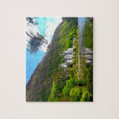 Kylemore Abdij Connemara Galway Ierland. Legpuzzel (Verticaal)