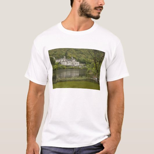Kylemore-abdij, County Galway, Ierland, T-shirt (Voorkant)