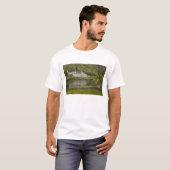 Kylemore-abdij, County Galway, Ierland, T-shirt (Voorkant volledig)