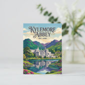 Kylemore-abdij Ierland Briefkaart (Staand voorkant)