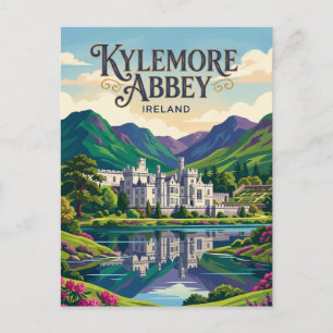 Kylemore-abdij Ierland Briefkaart