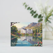 Kylemore Abdij Ierland Briefkaart (Staand voorkant)